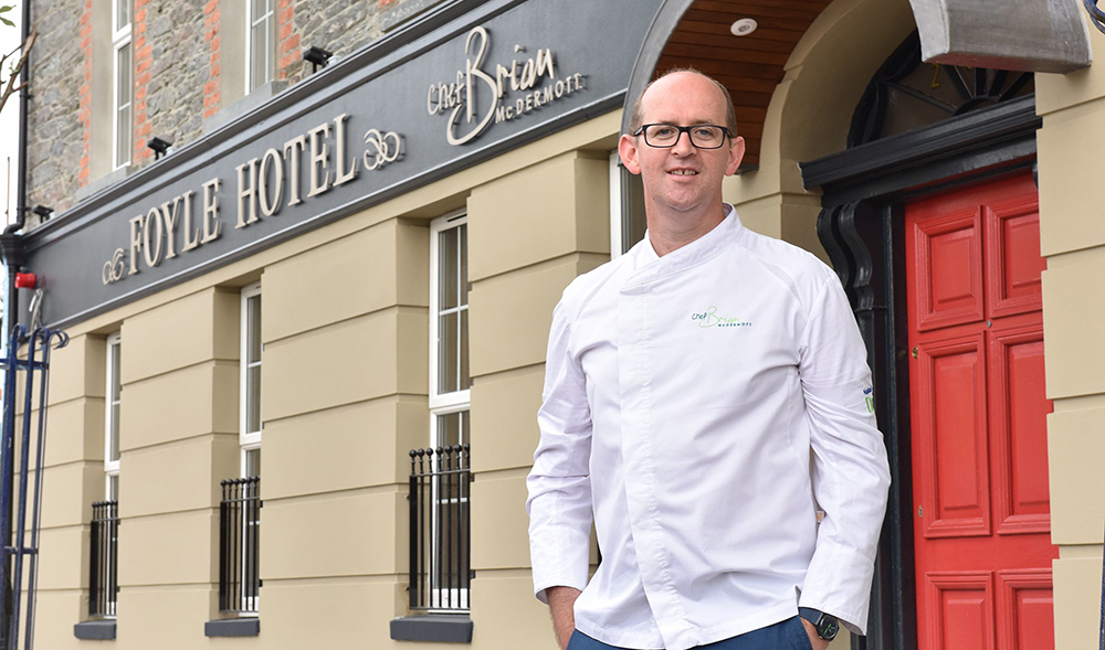 Chef Brian McDermott, The Foyle Hotel